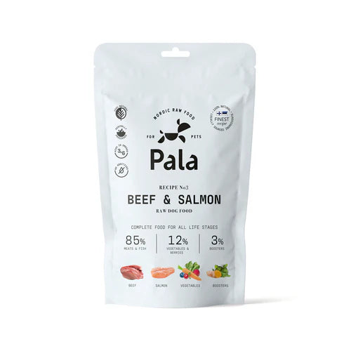 Pala Recipe # 3 Beef & salmon