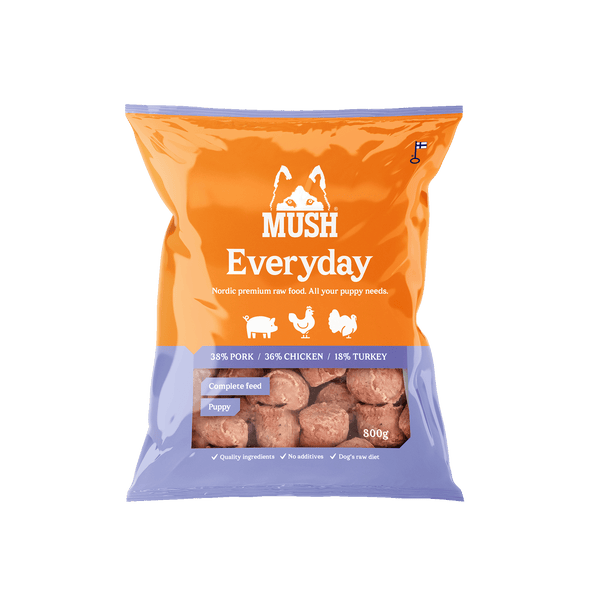 MUSH Everyday lyslilla (gris-kalkun-kylling)