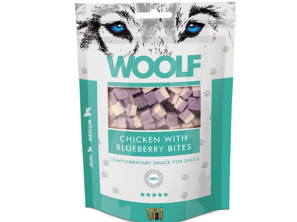Woolf Chicken with Blueberry Bites 100g