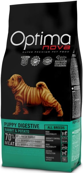 Optima Nova Puppy Digestive med kanin