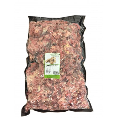 Naturfoder Hestekød 2000 gr. - Hundens Valg