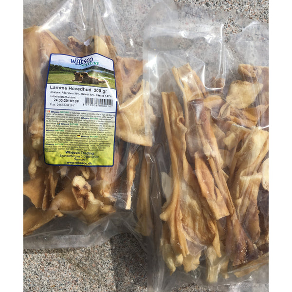 Whesco Lamme hovedhud 200g - Hundens Valg