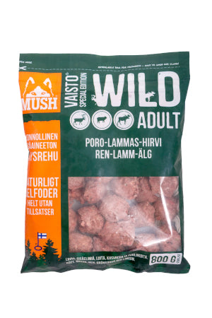MUSH Vaisto® Wild (ren-lam-elg) - Hundens Valg