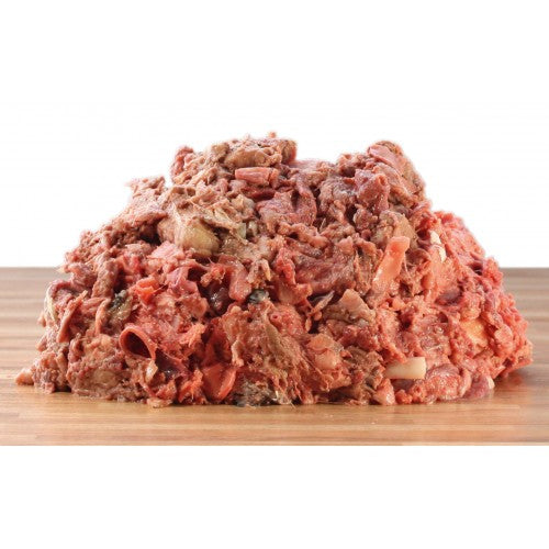 Naturfoder 100% Laks m/skind og ben 500 gr. - Hundens Valg