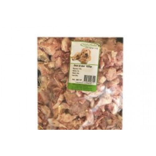 Naturfoder 100% Oksestruber 1000 gr. - Hundens Valg