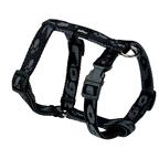 Rogz Sele, justerbar, sort/grå - Hundens Valg