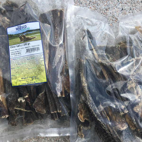 Whesco Oksekallun 250g - Hundens Valg