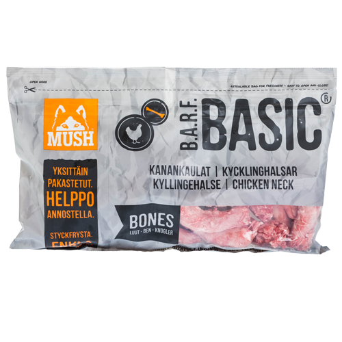 MUSH Kyllingehalse - Hundens Valg