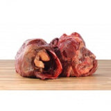 Naturfoder Oksestrubehoveder 2 stk. 800 gr. - Hundens Valg