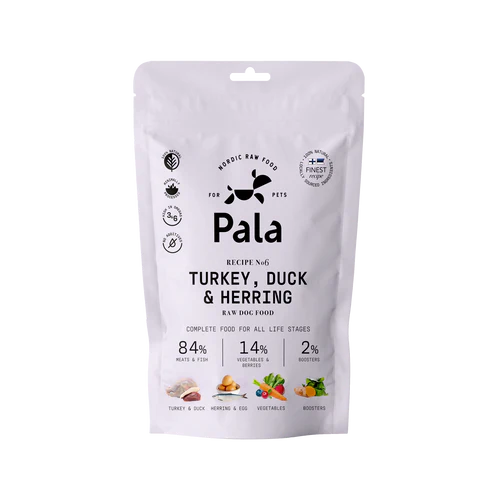 Pala Recipe # 6 - Turkey, duck & herring