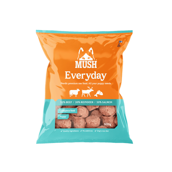 MUSH Everyday isblå (okse-ren-laks)